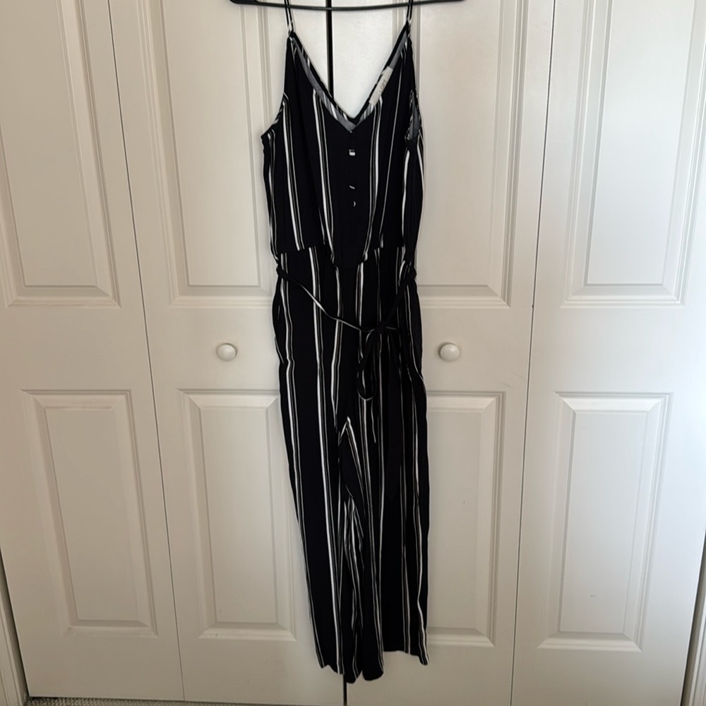 Striped Jumpsuit